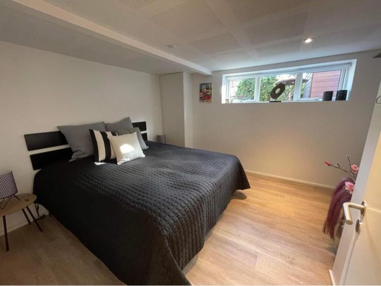 Nyistandsat Hojloftet Kaelderlejlighed Pa 70 M2 I Viborg Centrum, Med Plads Til 4 Personer 외부 사진
